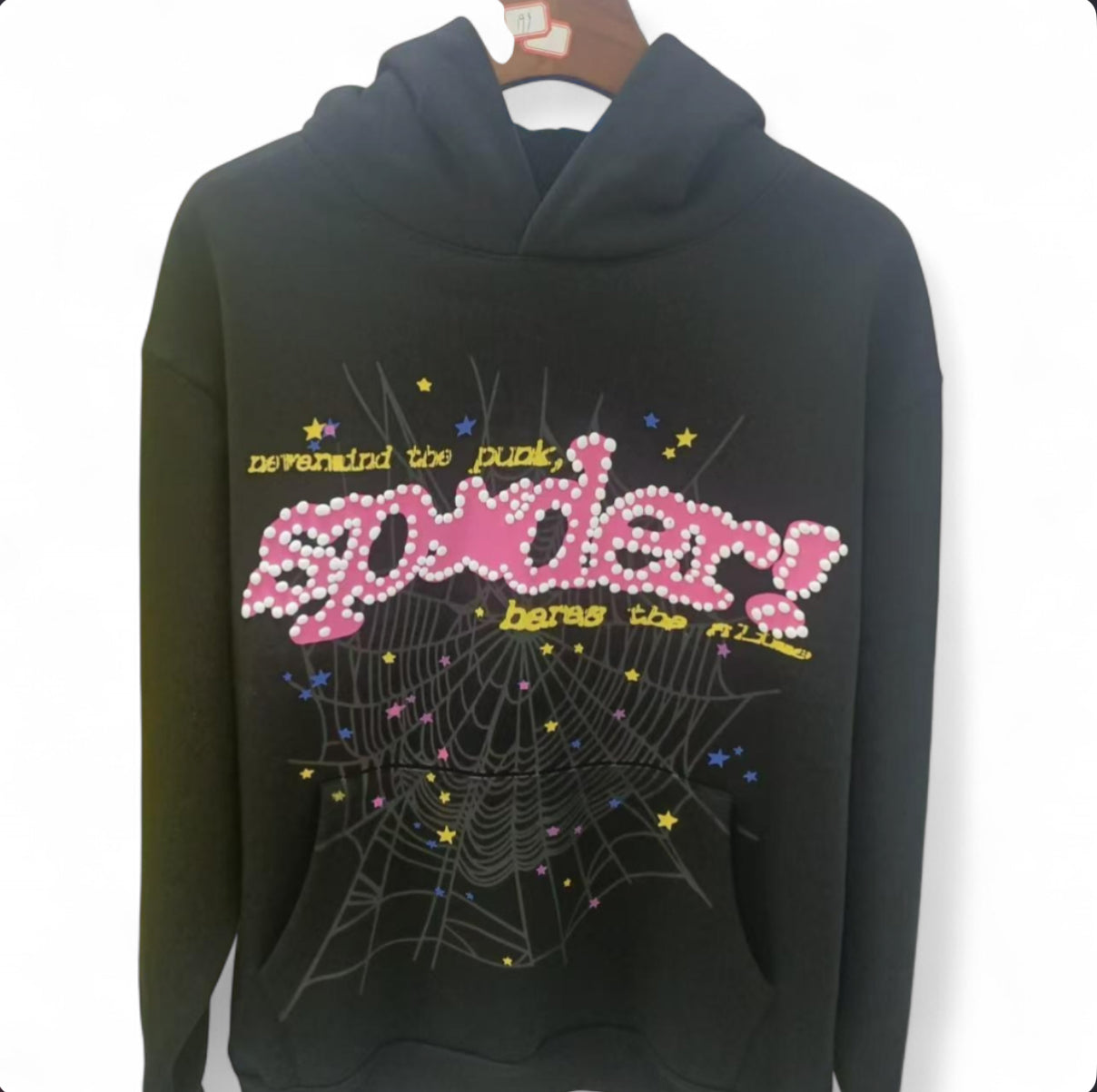 Black and Pink Hoodie